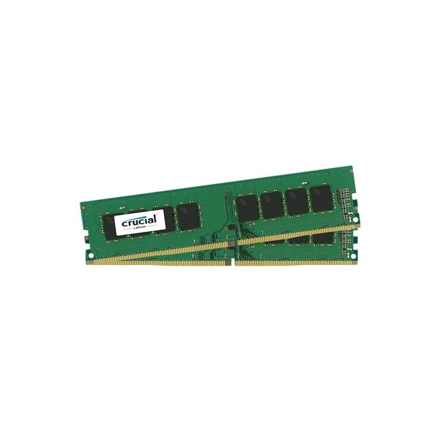 Модуль пам'яті для комп'ютера DDR4 8GB (2x4GB) 2666 MHz Micron (CT2K4G4DFS8266) - зображення 1