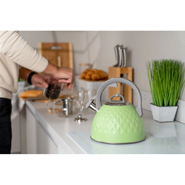 Чайник Ardesto Gemini 2.5 л Green (AR1947KG) - зображення 3
