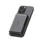 Батарея універсальна Acefast Magnetic Wireless 10000mAh, 22.5W, PD, QC/3.0, QI 15W, with holder M17, Black (6974316284000) - зменшене зображення 7