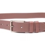 Ремінь Grande Pelle Жіночий з натуральної шкіри Рожевий (21459) - зменшене зображення 2