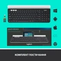 Клавіатура Logitech K780 Multi-Device Wireless UA Dark Gray (920-008042) - зменшене зображення 8
