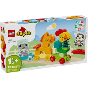 Конструктор LEGO DUPLO My First Потяг тваринок 19 деталей (10412) зображення 1