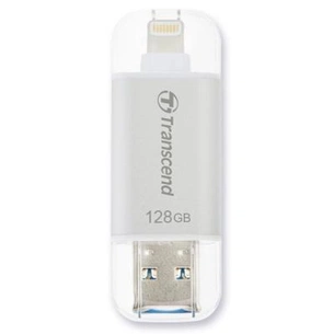 USB флеш накопичувач Transcend 128GB JetDrive Go 300 Silver USB 3.1 (TS128GJDG300S) зображення 1