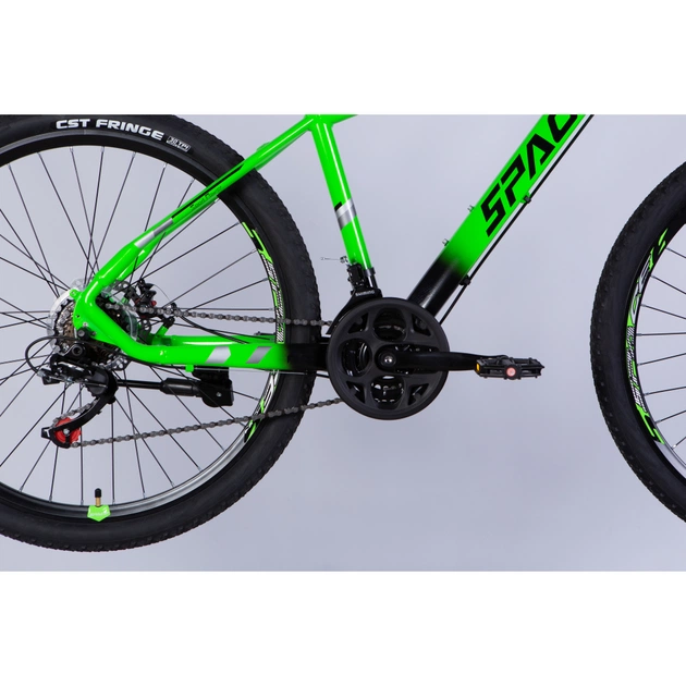 Велосипед Space 27.5" MERCURY DD FR рама-17" AL 2026 зелено-чорний (OPS-SP-27.5-074) - изображение 5