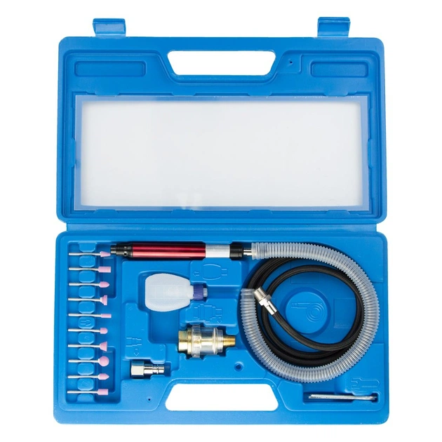 Шліфувальна машина Sigma пневматична пряма з аксесуарами в кейсі 54000 об/хв (6732891) - picture 3