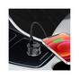 Зарядное устройство HOCO 1xUSB-C PD20W + 1xUSB QC3.0 car adapter Z42 black (6931474742544) - уменьшенное изображение 6