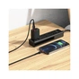 Дата кабель USB 2.0 AM to Lightning 1.0m 2.4A nylon X59 black HOCO (6931474744869) - уменьшенное изображение 4