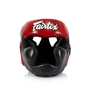 Боксерський шолом Fairtex HG13 Black/Red M (HG13_M_Black/Red) - зменшене зображення 3