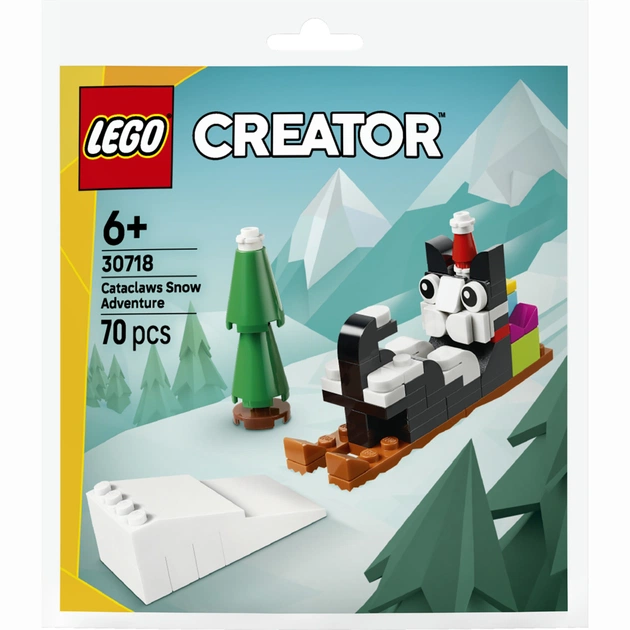 Конструктор LEGO Снігова пригода Cataclaws, 70 деталей (30718) - зображення 1