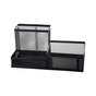 Подставка для мелочей Buromax 200 x 100 x 100 мм, металлическая, черная (BM.6247-01) - уменьшенное изображение 1