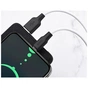 Дата кабель USB 2.0 AM to USB-C 2.0m 3A silicone X21 Plus black+white HOCO (6931474713889) - уменьшенное изображение 3