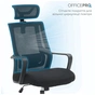 Офісне крісло OfficePro Harmony OC310-B-B-B (OC310-B-B-B) - уменьшенное изображение 3