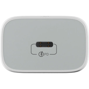 Зарядний пристрій Globex USB-C 20W FastPower white (20WC5A) зображення 1