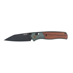 Ніж SRM Medal 259L-AG, Brown Wood, Black Stonewash (259L-AG) зображення 1
