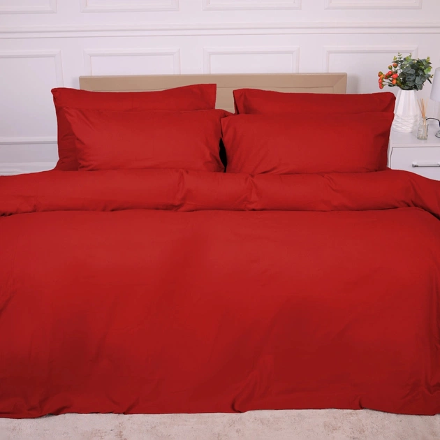 Постельное белье MirSon 009 Red Фланель 175х210 Двуспальный (2200009651649) - изображение 7