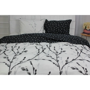 Постільна білизна MirSon Бязь Ranforce Elite 17-0413 Cats on the willow King Size (2200004705682) зображення 1