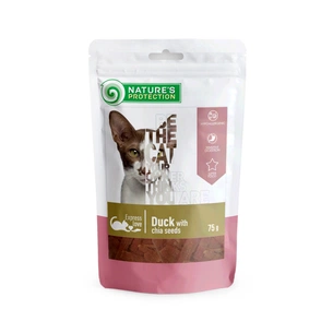 Ласощі для котів Nature's Protection with duck with chia seeds 75 г (SNK46113) зображення 1