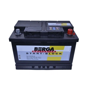 Акумулятор автомобільний Berga Startblock 70Ah Ев (-/+) (640EN) (5704090647642) зображення 1