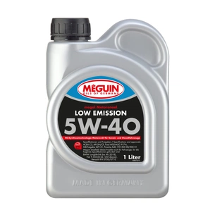 Моторна олива Meguin LOW EMISSION SAE 5W-40 1л (6573) зображення 1