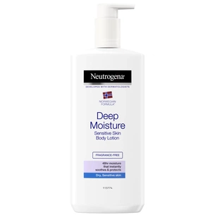 Лосьйон для тіла Neutrogena Глибоке зволоження для чутливої шкіри 400 мл (3574660527452) зображення 1