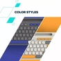 Клавіатура Canyon HKB-W03 Wireless UA Grey (CNS-HKBW03DG) - зменшене зображення 7