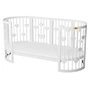 Ліжечко Ingvart SMART BED OVAL з сердечками білий (2349003) - зменшене зображення 4