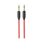 Кабель мультимедійний 3.5mm M to 3.5mm M 1.0m Black HOCO (6957531079293) - уменьшенное изображение 3
