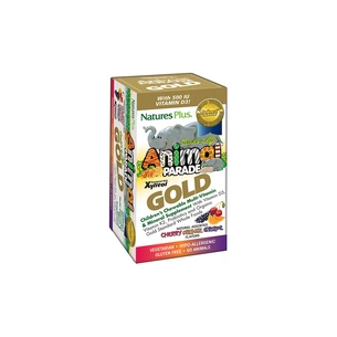 Мультивітамін Natures Plus Мультивітаміни для Дітей, Смак Асорті, Animal Parade Gold, 6 (NAP-29927) зображення 1