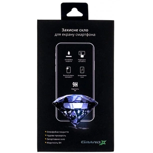 Скло захисне Grand-X Apple iPhone Xs Max 6D (AIPXSM6D) зображення 1
