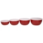 Миска KitchenAid Universal, з кришками, набір 4 шт, червоний (KQG176OSERE) - зменшене зображення 3