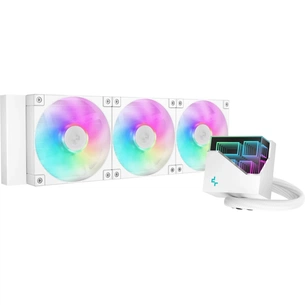 Система рідинного охолодження Deepcool LT360 ARGB White (R-LT360-WHAMNC-G-1) зображення 1
