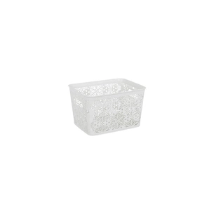 Кошик для зберігання Violet House 0502 2 Ажур White 7 л (0502 2 Ажур W б/кр. 7 л) зображення 1