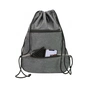 Сумка для взуття Cool For School з 2 блискавками з розширенням унісекс чорна (CF85759-01) - уменьшенное изображение 2