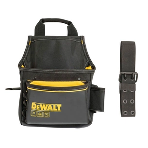 Сумка для інструмента DeWALT PRO з поясом та скобою для молотка, 12 кишень (DWST40101-1) зображення 1