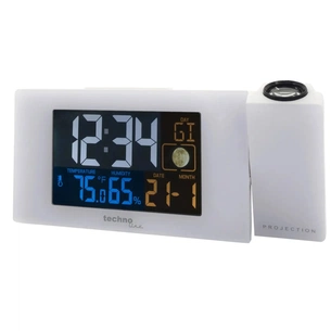 Настільний годинник Technoline WT537 проекційний White (DAS301197) зображення 1