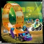Конструктор LEGO City Stuntz Каскадерська петля «Удар Шимпанзе» 226 деталей (60338) - зменшене зображення 6