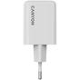 Зарядний пристрій Canyon CU45AC GaN 45W 1xPD 1xQC EU White (CNS-CUW45AC) - зменшене зображення 2