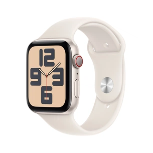 Смарт-годинник Apple Watch SE GPS + Cellular 40mm Starlight Aluminium Case with Starlight Sport Band - S/M (MXGJ3QH/A) зображення 1