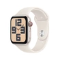 Смарт-годинник Apple Watch SE GPS + Cellular 40mm Starlight Aluminium Case with Starlight Sport Band - S/M (MXGJ3QH/A) - зменшене зображення 1