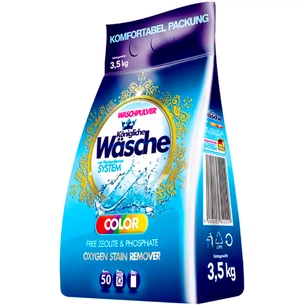 Пральний порошок Konigliche Wasche для кольорової білизни 3.5 кг (4260582340086) зображення 1