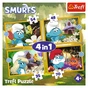 Пазл Trefl The Smurfs Жизнь в деревне смурфов 4 в 1 (35, 48, 54, 70) (5900511346640) - уменьшенное изображение 6