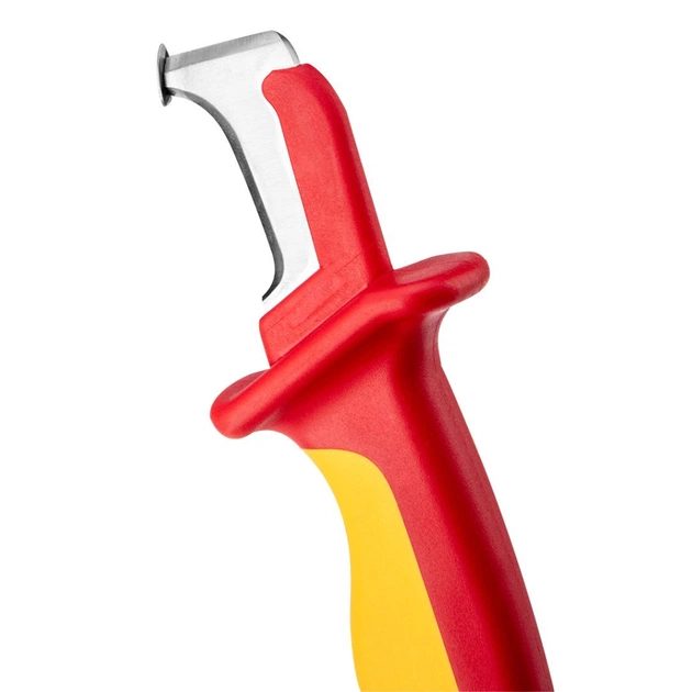 Ніж монтажний Neo Tools діелектричний, 1000V, вигнуте лезо, 180мм (01-553) - picture 4