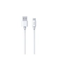 Дата кабель USB 2.0 AM to Micro 5P 2.4A white Proda (PD-B72m-WHT) - зменшене зображення 1
