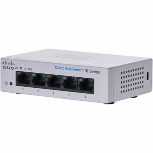 Комутатор мережевий Cisco CBS110-5T-D-EU зображення 1