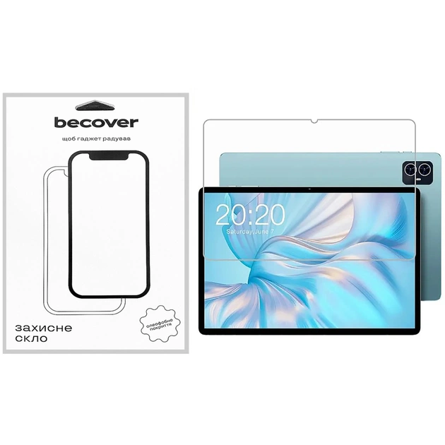 Стекло защитное BeCover Teclast Tab M50/M50 Pro 10.1" (710040) - изображение 1
