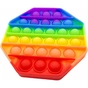 Антистрес Sibelly антистрес Pop It Rainbow Octagon (SB-PPIT-RNB-OCT) - зменшене зображення 2