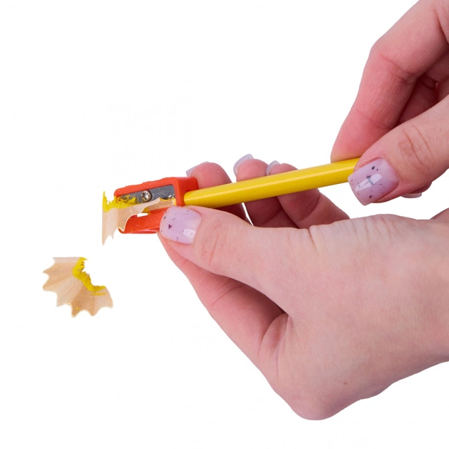 Олівці кольорові Yes Orange Line 12/24 кольорів з точилкою (290755) - picture 7