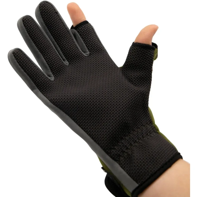 Рукавиці Tramp Effort неопренові 1,5мм зелені/сірі, S (TRGB-002-S) - зображення 6