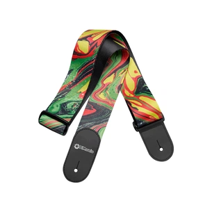 Ремінь для гітари DiMarzio Steve Vai Print Green Universe (DD3141) зображення 1