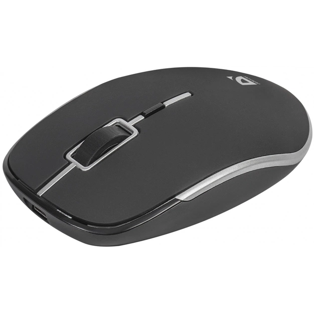 Мишка Defender Hit MB-775 Black (52775) - зображення 1